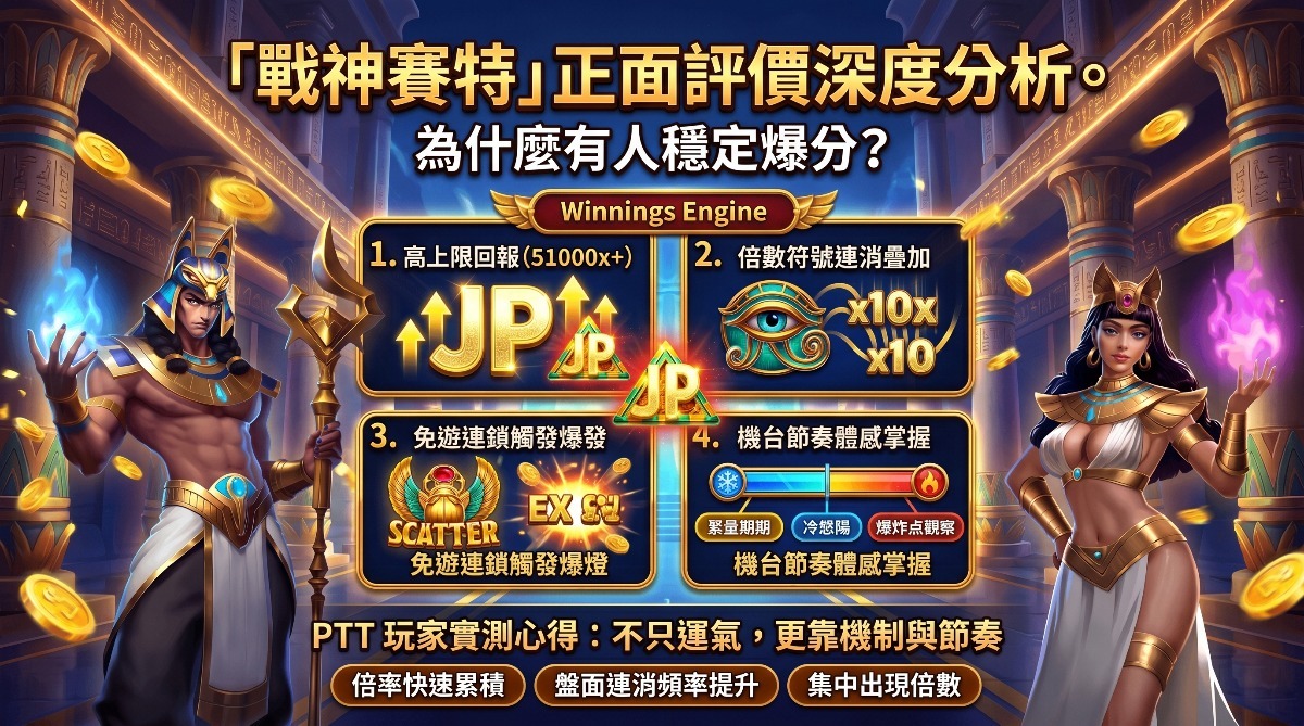 戰神賽特PTT評價｜真的好中嗎？玩家實測與真實心得整理